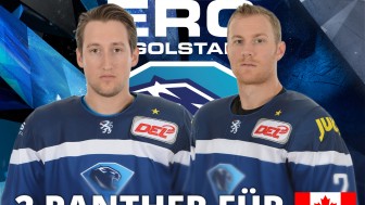 Brandon Buck (links) und Patrick McNeill sind zum Deutschland Cup eingeladen. Brandon Buck (links) und Patrick McNeill sind zum Deutschland Cup eingeladen.