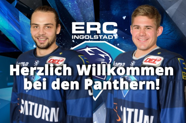 Thomas Oppenheimer (links) und Martin Buchwieser in der Fotomontage im Panther-Trikot. [Fotos: st-foto.de & City Press]