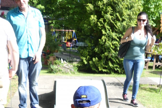 Minigolf verlangt Geschicklichkeit.