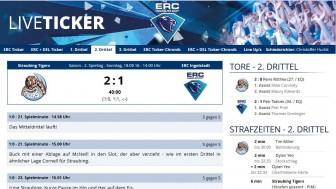 Der ERC-Liveticker berichtet auch dieses Jahr von jedem Spiel.