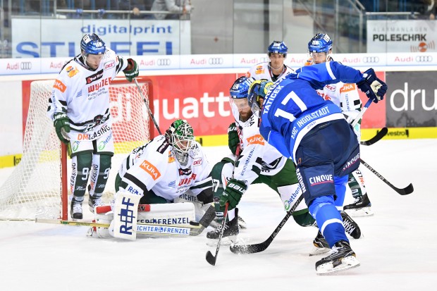 Petr Taticek und sein ERC ist am Sonntag im hohen Norden gefordert. Foto: st-foto.de / Johannes Traub