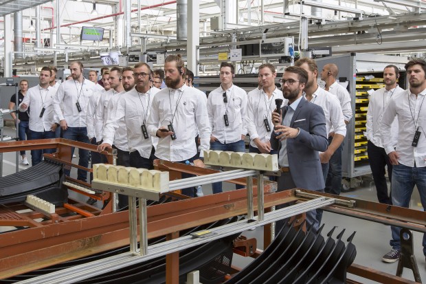 Einblicke ins Audi-Werk Ingolstadt. Foto: Stefan Sauer / Audi