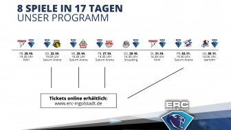 Das steht für die Panther ab Freitag an. Das steht für die Panther ab Freitag an.