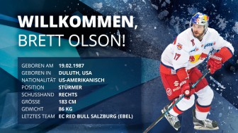 Two-way-forward Brett Olson commited to ERC Ingolstadt Two-way-forward Brett Olson commited to ERC Ingolstadt