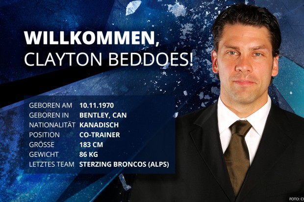 Clayton Beddoes bringt Erfahrung als DEL-Assistenzcoach mit.