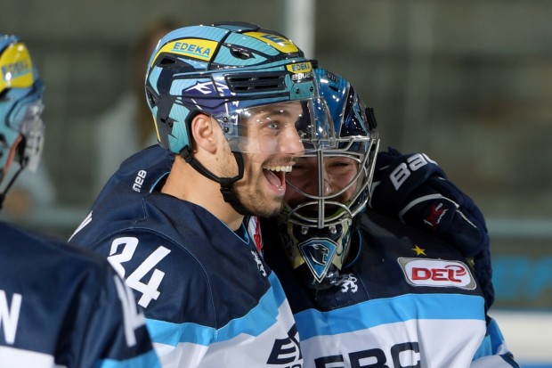 Benedikt Kohl und Jochen Reimer freuen sich auf Ihre Unterstützung in der Saturn Arena. Foto: City Press