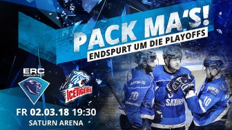 Das Derby im Hauptrundenschlussspurt. Das Derby im Hauptrundenschlussspurt.