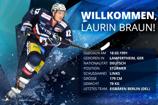 Die Nummer 91 der Panther: Laurin Braun. 