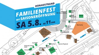 Der Lageplan für die Saisoneröffnungsfeier (Stand: 04.08., Änderungen vorbehalten). Der Lageplan für die Saisoneröffnungsfeier (Stand: 04.08., Änderungen vorbehalten).