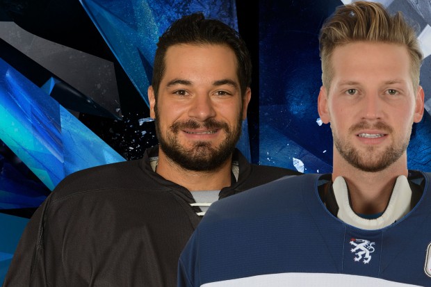 Jochen Reimer und Timo Pielmeier stellen sich den Fragen der Fans beim Fanstammtisch am Mittwochabend in der NEUEN WELT. Fotos: City-Press // ST-Foto.de