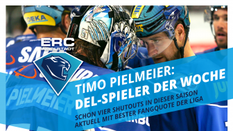 Tolles Wochenende für die Panther und Timo Pielmeier. Grafik mit Foto: Jürgen Meyer / kbumm.de Tolles Wochenende für die Panther und Timo Pielmeier. Grafik mit Foto: Jürgen Meyer / kbumm.de