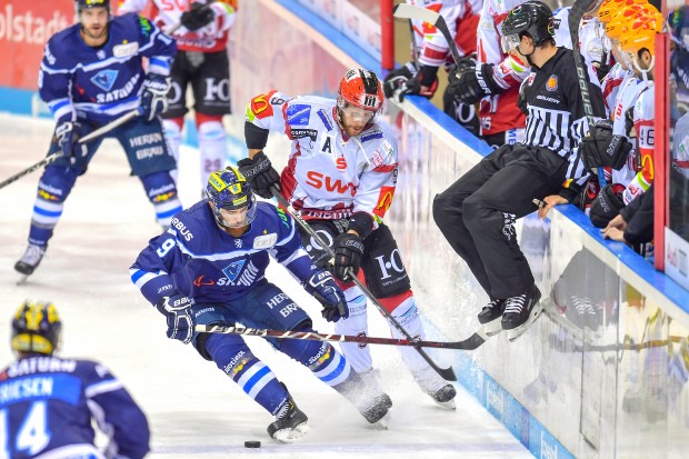 Rund ums Heimspiel gegen Bremerhaven ist viel geboten.
Foto: Johannes TRAUB / ST-Foto.de