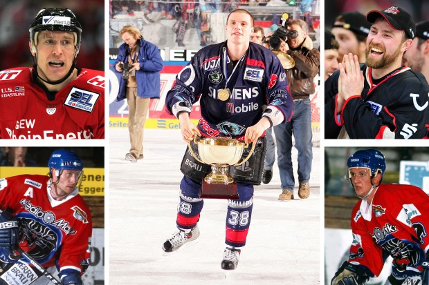 Diese Fünf sind dabei: Jakub Ficenec (Zentrum), Andreas Loth (l.o.), Jürgen Simon (l.u.), Klaus Kathan (r.o.) und Markus Welz (r.u.). Fotos: City Press