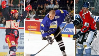 Beim Spiel der Allstars gegen die ERC-U20 sind planmäßig Jakub Ficenec (Mitte), Markus Welz (rechts) und Klaus Kathan zu sehen. Fotos: City Press Beim Spiel der Allstars gegen die ERC-U20 sind planmäßig Jakub Ficenec (Mitte), Markus Welz (rechts) und Klaus Kathan zu sehen. Fotos: City Press