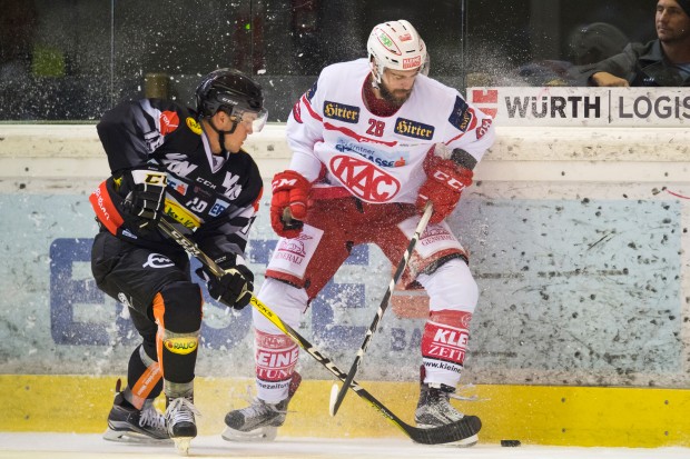 Die Klagenfurter um Martin Schumnig (hier in einem Duell gegen die Dornbirn Bulldogs) starten beim Vinschgau Cup. Foto: City-Press GbR