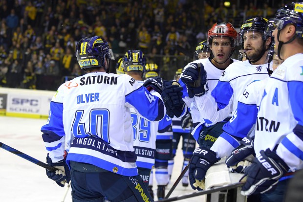 Darin Olver had a big weekende with five points and +6. Foto: Jürgens / DEL-Photosharing