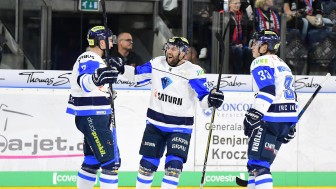 Colton Jobke gave Ingolstadt the lead. Foto: Schönberger / DEL-Photosharing Colton Jobke gave Ingolstadt the lead. Foto: Schönberger / DEL-Photosharing