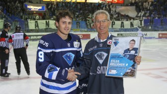 The fans call him "Zaubermaus" (eng.: magic mouse) - can Tyler Kelleher defend his title as Panther of the Month? Foto: Meyer Jürgen / kbumm The fans call him "Zaubermaus" (eng.: magic mouse) - can Tyler Kelleher defend his title as Panther of the Month? Foto: Meyer Jürgen / kbumm