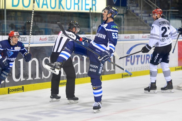 Brandon Mashinter schoss vier Tore in den Playoffs gegen Köln. 

Foto: J. Traub / st-foto.de