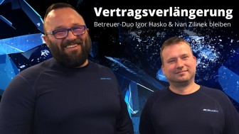 Igor Hasko (links) und Ivan Zilinek sind der technische Support für das Team. Igor Hasko (links) und Ivan Zilinek sind der technische Support für das Team.