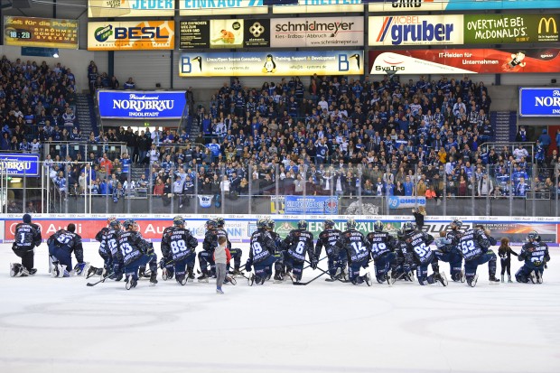 Gut drei Wochen nach dem letzten Saisonspiel hat der ERC entscheiden, die erste Dauerkarten-Frühbucherphase zu verlängern
Foto: Johannes TRAUB / JT-Presse.de