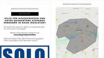 Im ganzen Stadtgebiet Ingolstadt wird die Hilfe angeboten.