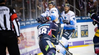 DIe Panther wollen die Eisbären morgen in Schach halten und in der Tabelle wieder an die Hauptstädter heranrücken.
Foto: City-Press DIe Panther wollen die Eisbären morgen in Schach halten und in der Tabelle wieder an die Hauptstädter heranrücken.
Foto: City-Press
