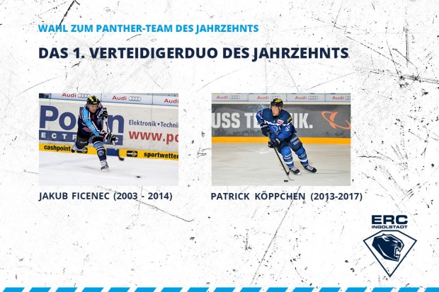 Jakub Ficenec und Patrick Köppchen sind die ersten beiden von insgesamt sechs Verteidigern im Team des Jahrzehnts.