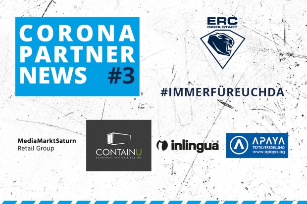 Dritte Ausgabe der CORONA PARTNER NEWS - heute mit MediaMarktSaturn, CONTAINU, inlingua und APAYA. 
