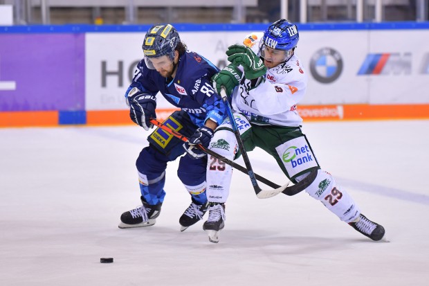 Ein physisch geführtes Derby erwartet die Zuschauer in der Saturn-Arena.
Foto: Johannes TRAUB / JT-Presse.de