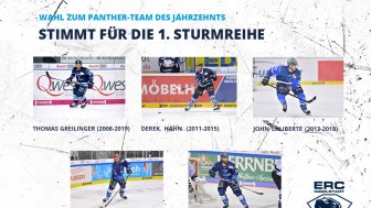 Aus fünf mach drei. Wer schafft es in den Sturm des Panther-Teams des Jahrzehnts?