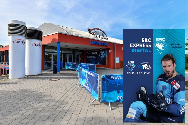 Unser Stadionheft "ERC-Express" gibt es ab sofort immer online zu lesen.