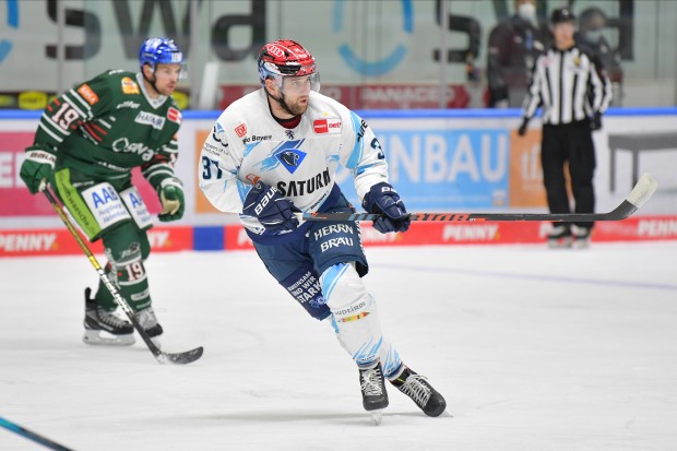 Stürmt auch weiterhin für die Panther: Brandon DeFazio.
Foto: Johannes TRAUB / JT-Presse.de