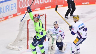 Louis-Marc AUbry konnte in seinem ersten Duell mit dem Ex-Club gleich zwei Treffer bejubeln.
Foto: Johannes Traub/JT-Presse.de Louis-Marc AUbry konnte in seinem ersten Duell mit dem Ex-Club gleich zwei Treffer bejubeln.
Foto: Johannes Traub/JT-Presse.de