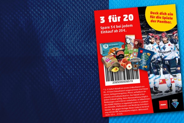 Bei PENNY gibt es für Vorteilskarteninhaber auf jeden Einkauf ab 20 Euro einen Sofortrabatt von 3 Euro...