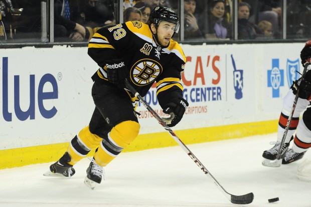 David Warsofsky lief insgesamt 59 Mal in der NHL auf. Unter anderem für die Boston Bruins.
Foto: Imago Images