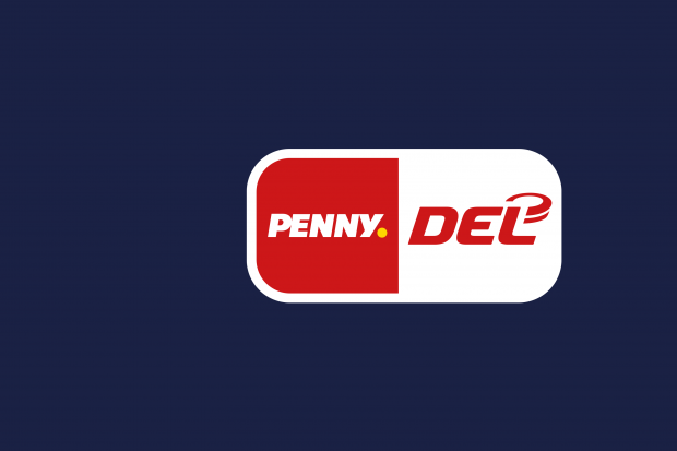 penny del logo auf blau