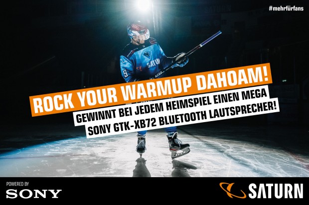 ROCK YOUR WARMUP DAHOAM - mit SATURN einen SONY Bluetooth Lautsprecher gewinnen...