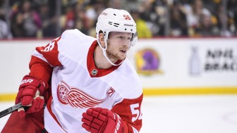 Ryan Kuffner kommt mit der Erfahrung von zehn Einsätzen für die Detroit Red Wings in der NHL zum ERC.
Foto: Imago Images/Jeanine Leech Ryan Kuffner kommt mit der Erfahrung von zehn Einsätzen für die Detroit Red Wings in der NHL zum ERC.
Foto: Imago Images/Jeanine Leech