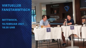 Am 10. Februar findet der zweite virtuelle Fanstammtisch statt. Am 10. Februar findet der zweite virtuelle Fanstammtisch statt.