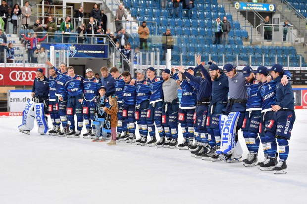 Die Panther wollen morgen wieder einen Derbysieg in heimischer Halle feiern.
Foto: Johannes Traub/JT-Presse.de