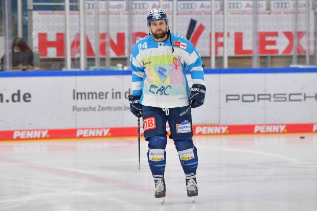 Brandon DeFazio in seinem Warmup-Trikot.