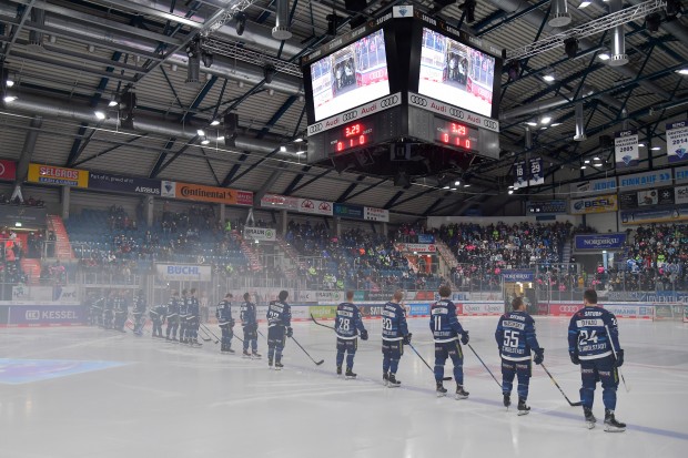 Die Panther treten heute zum letzten Hauptrunden-Heimspiel der Saison in der SATURN-Arena an.
Foto: Johannes Traub/JT-Presse.de
