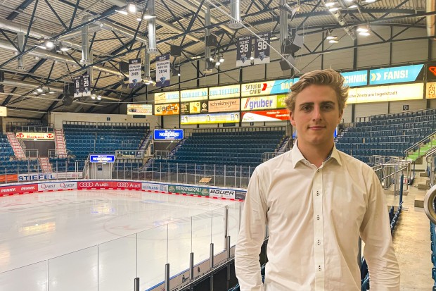 Davis Koch war gestern bereits beim Derbysieg als Zuschauer in der Arena.