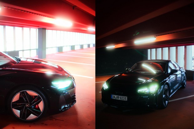 Der Audi RS e-tron GT, von Mirko Höfflin in Szene gesetzt.