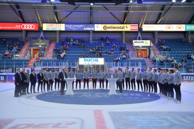 Die Panther-Mannschaft der Saison 2021/22. Foto: Johannes Traub/JT-Presse.de