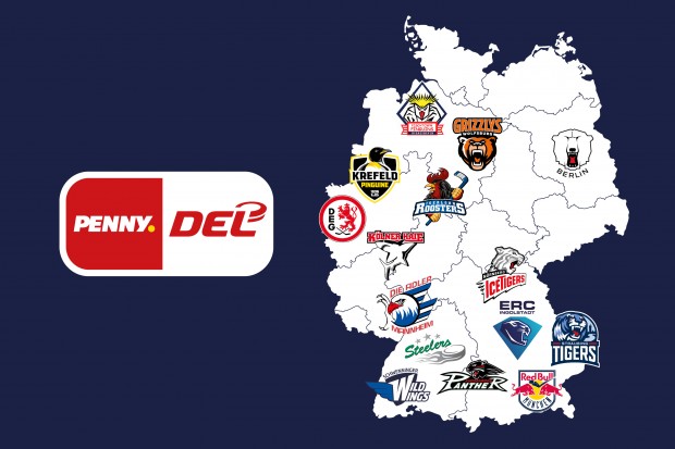 Alle Clubs der Saison 21/22 der PENNY DEL