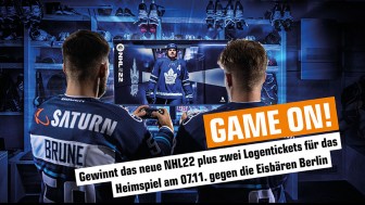 Mit SATURN zehn der brandneuen NHL22-Games gewinnen. Mit SATURN zehn der brandneuen NHL22-Games gewinnen.