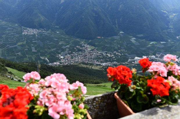 Latsch liegt wunderschön im Vinschgau und bietet hervorragende Trainingsmöglichkeiten.
Foto: Johannes Traub/JT-Presse.de