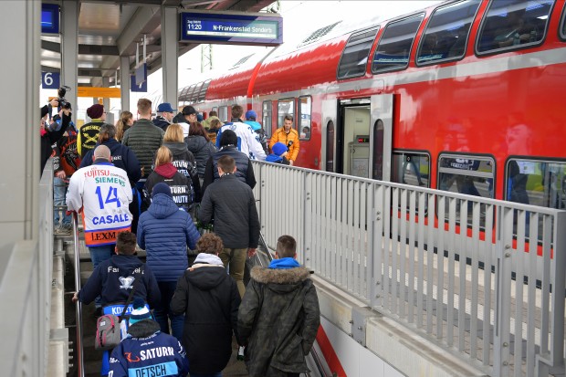 Mit dem exklusiven München-Nürnberg-Express geht es am 22. Januar zum Auswärtsspiel nach München.
Foto: Johannes TRAUB / JT-Presse.de